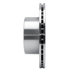 Land Rover Discovery Brake Rotor (1) - Front Right - R1 Concepts - Drilled & Slotted - Silver - `99-`04